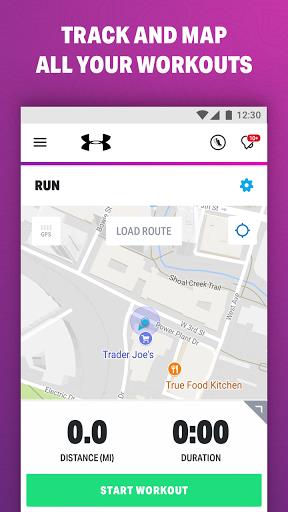 MapMyWalkでウォーキング スクリーンショット 2