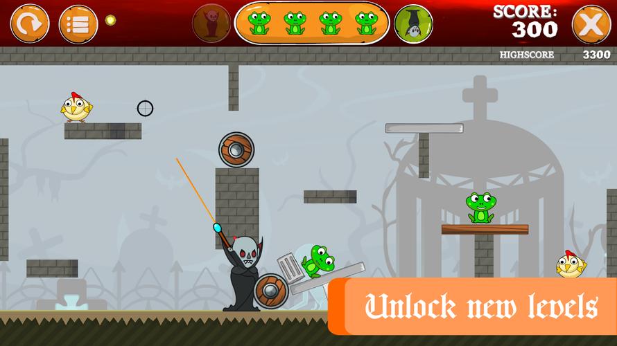 Mr Vampire - Physics Puzzle Zrzut ekranu 2
