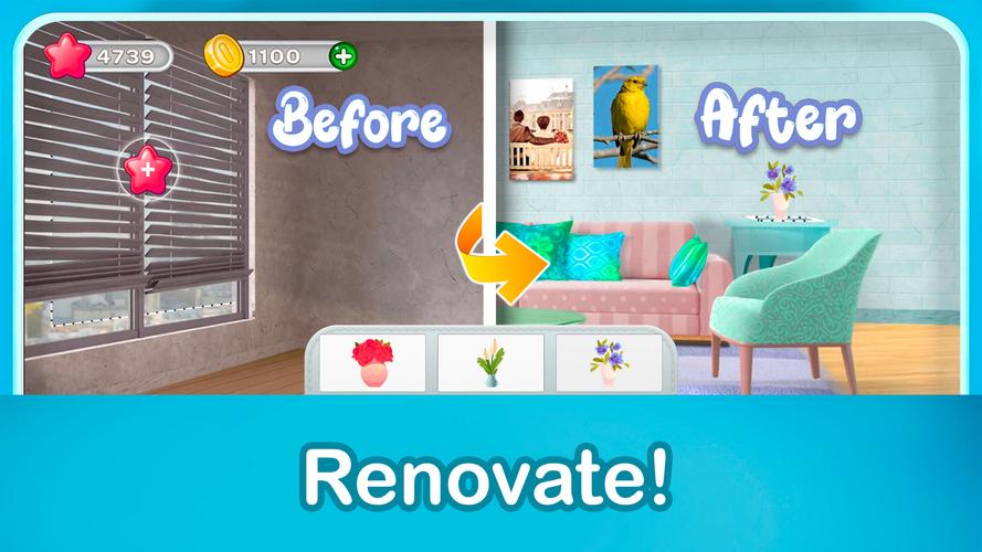 Home Design Redecoration 스크린샷 0
