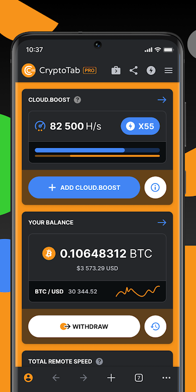 CryptoTab Browser Pro Mod Screenshot 1