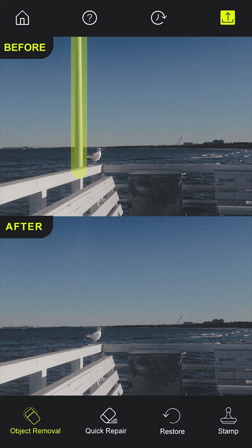 Photo Retouch - Supprimez les  Capture d'écran 0