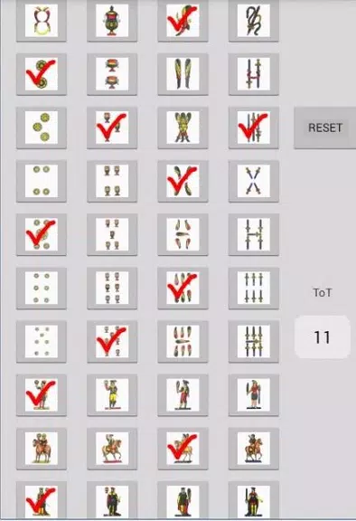 card counting napoletane cards স্ক্রিনশট 1