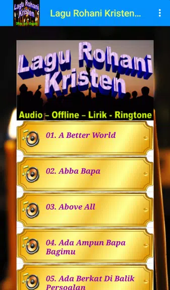 Lagu Rohani Kristen Offline ภาพหน้าจอ 1