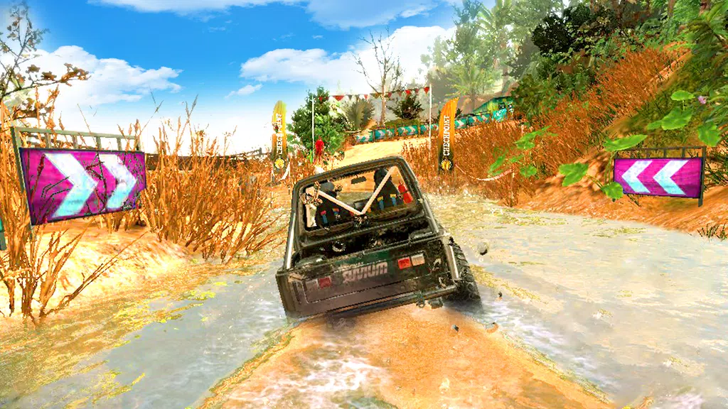 4X4 Offroad SUV Driving Games Ekran Görüntüsü 3