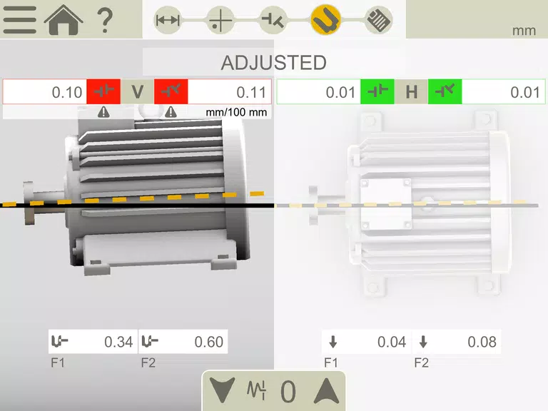 Easy-Laser XT Alignment Ekran Görüntüsü 2