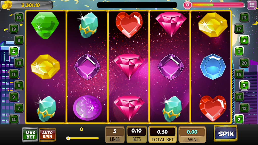 Classic Jewels Master Slot Machine Tangkapan skrin 0