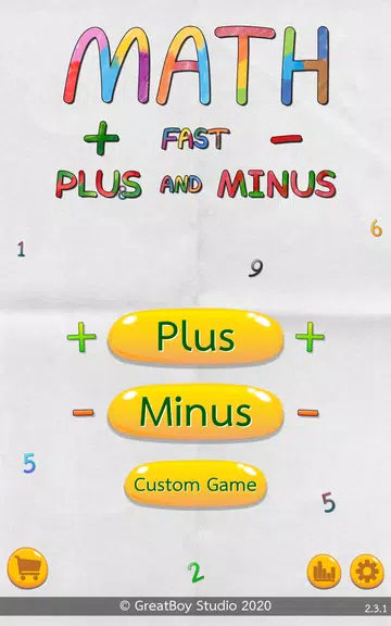 Math Fast Plus and Minus स्क्रीनशॉट 0