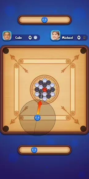 Carrom Strike - Disc Pool Game ဖန်သားပြင်ဓာတ်ပုံ 0