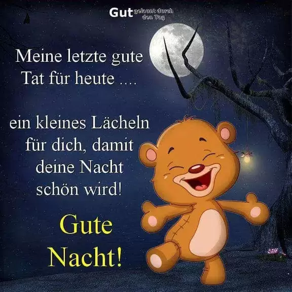 guten morgen und gute nacht Zrzut ekranu 1