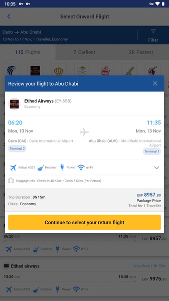 Flyin.com - Flights & Hotels स्क्रीनशॉट 2