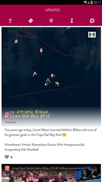 Messi App Oficial スクリーンショット 1
