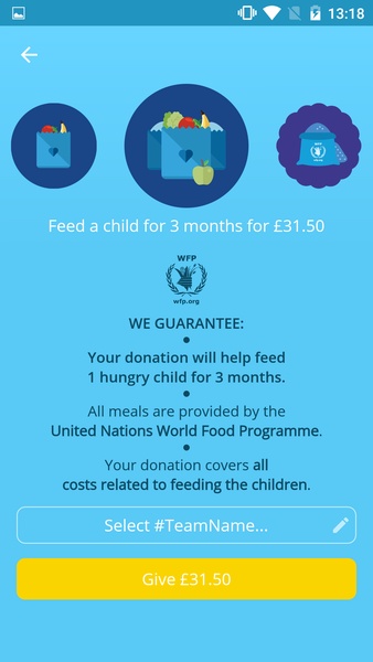 ShareTheMeal 스크린샷 2