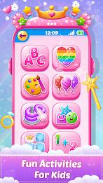 Princess Baby Phone Kids Game Captura de pantalla 0