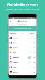 Schermata 5 Euro VPN - The Android app f 1