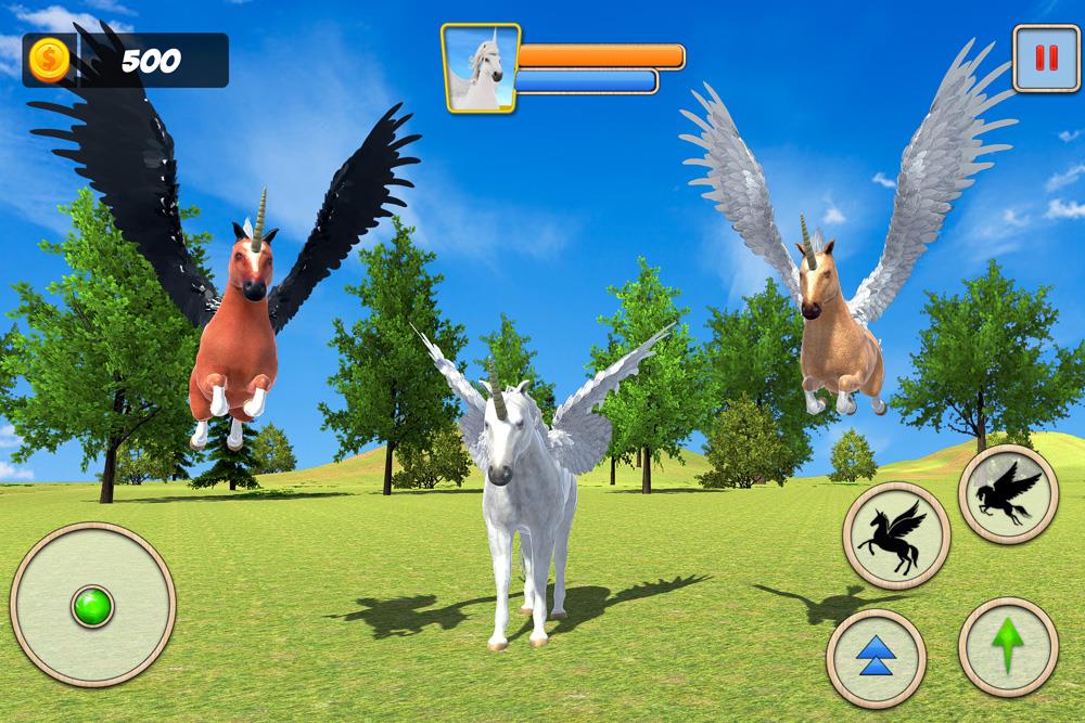 Unicorn Family Simulator Game Capture d'écran 0