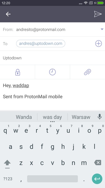 Proton Mail: Encrypted Email 스크린샷 1