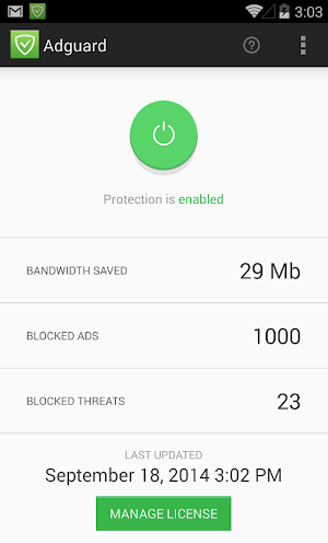 AdGuard Ad Blocker Скриншот 0