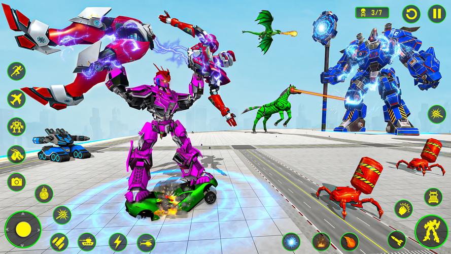 Horse Robot: Car Robot Games ภาพหน้าจอ 3