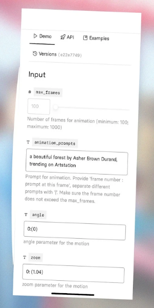 Deforum Stable Diffusion AI स्क्रीनशॉट 1