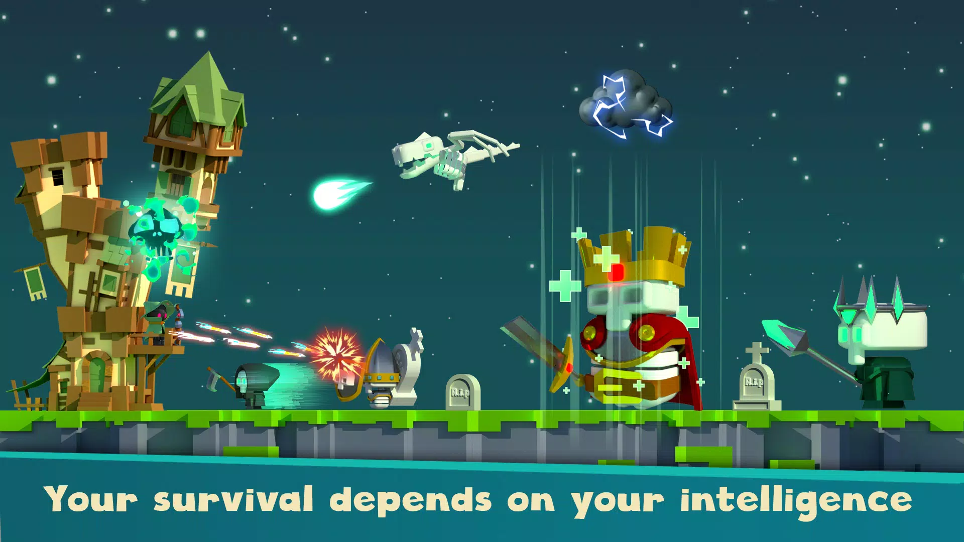 Tower Rush: Survival Defense ဖန်သားပြင်ဓာတ်ပုံ 1