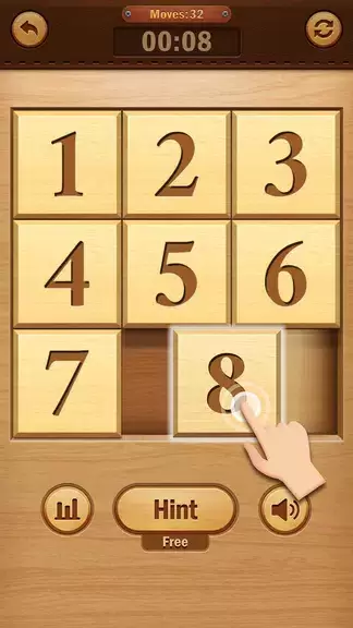 Number Puzzle - Sliding Puzzle Tangkapan skrin 0