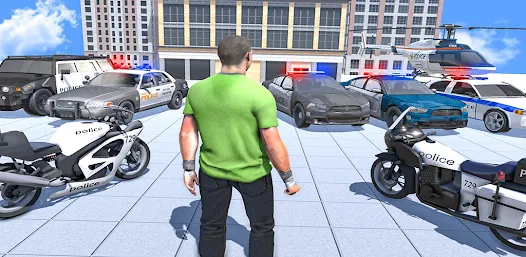 Police Shooting car chase Screenshot 0