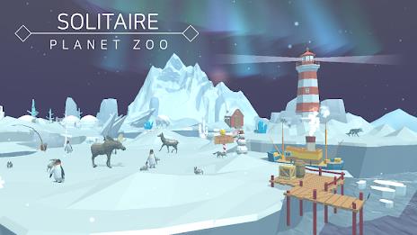 Solitaire : Planet Zoo Скриншот 3