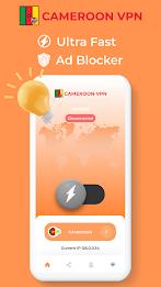 Cameroon VPN - Private Proxy Schermafbeelding 1