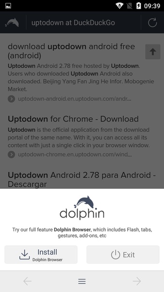 Dolphin Zero Incognito Browser Capture d'écran 0