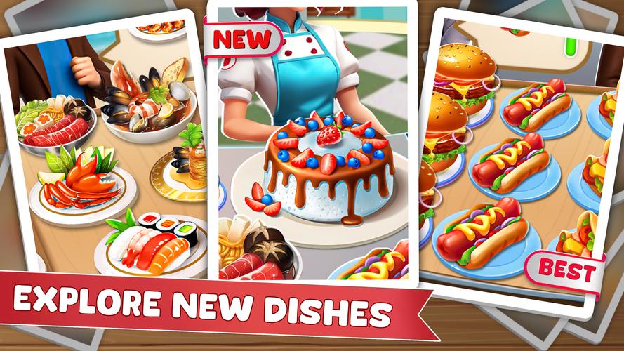 Cooking Day Master Chef Games應用截圖第2張