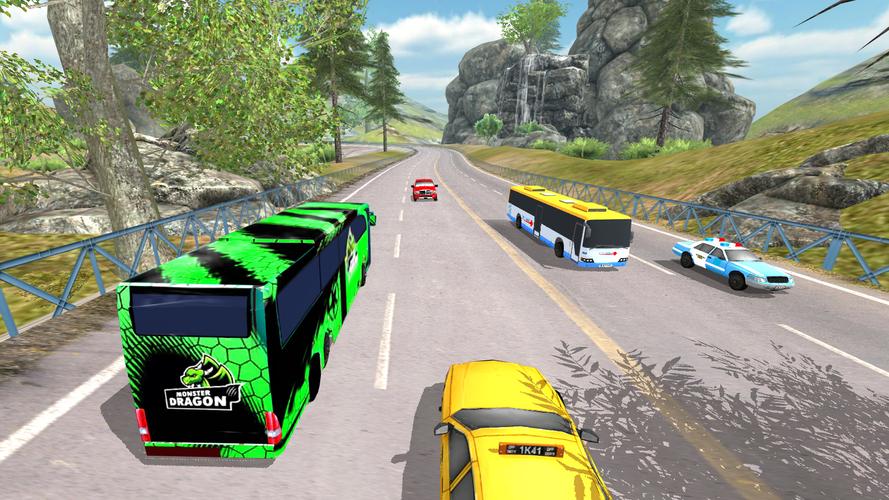 Offroad Bus Climb Hill Racing Capture d'écran 3