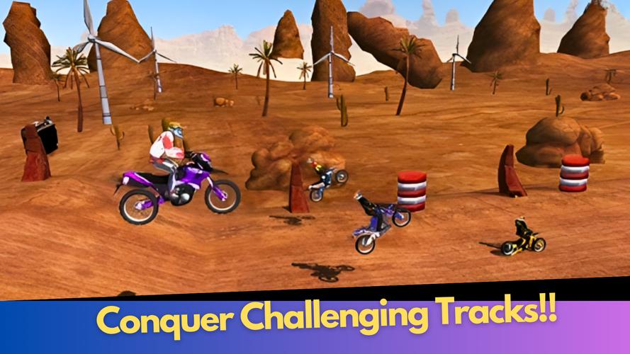 Dirt Bike Games- Motocross Schermafbeelding 0