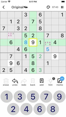 All Sudoku - 5 kinds of sudoku Tangkapan skrin 1