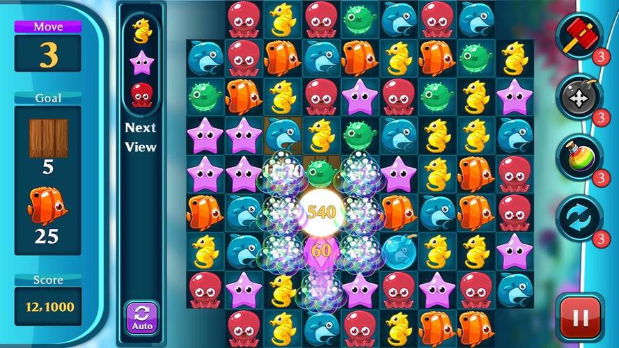 Ocean Match Puzzle 스크린샷 2