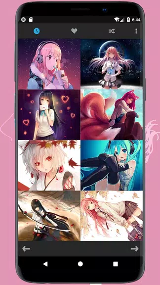 Beauty Anime Girls Wallpapers スクリーンショット 0