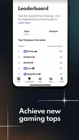 chess24 > Play, Train & Watch應用截圖第2張