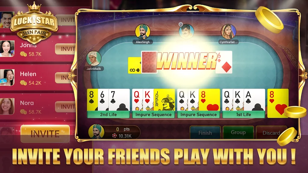 Schermata TeenPatti LuckyStar 1