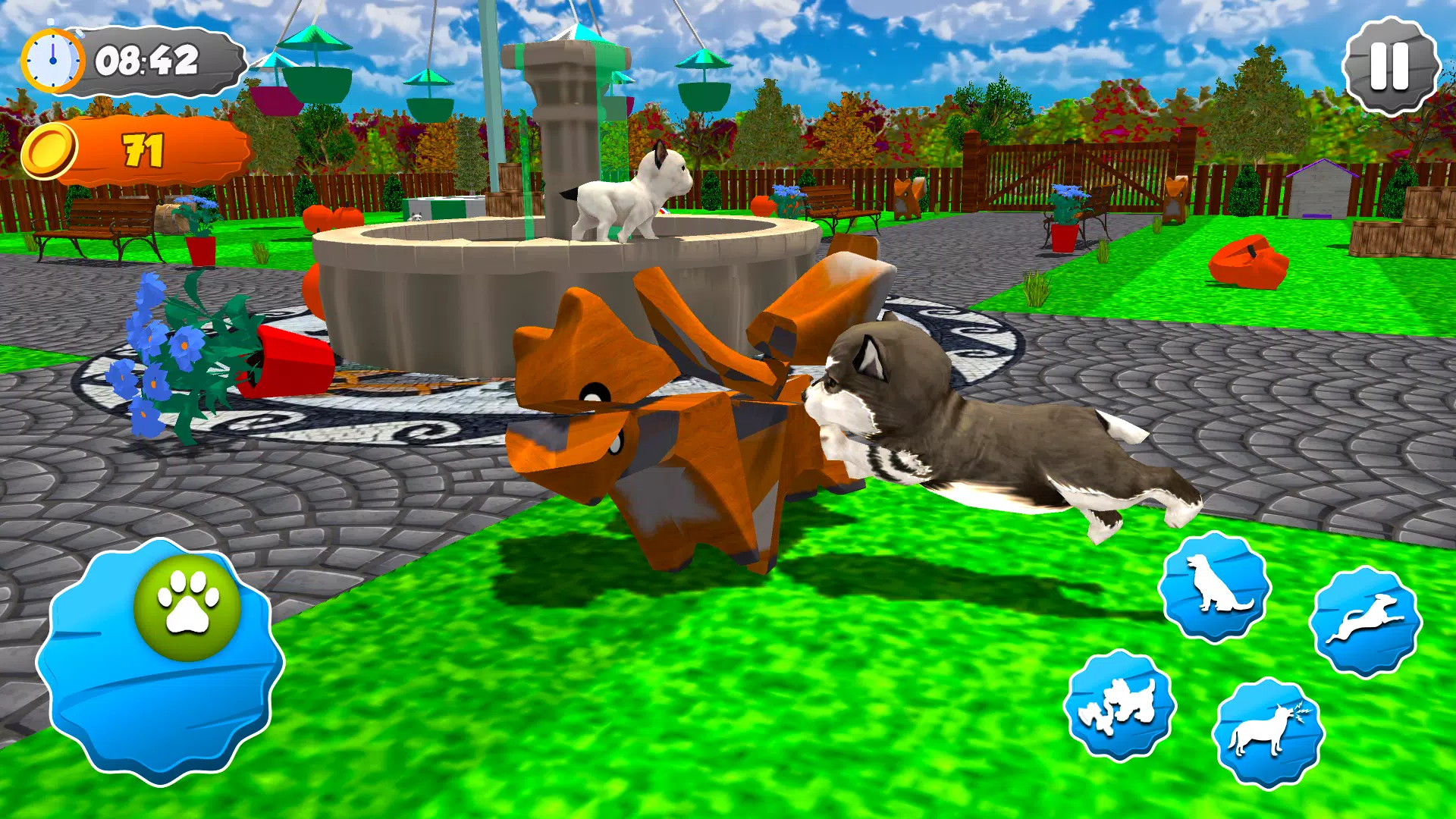 Pet Dog Game: Virtual Dog Sim Captura de pantalla 3