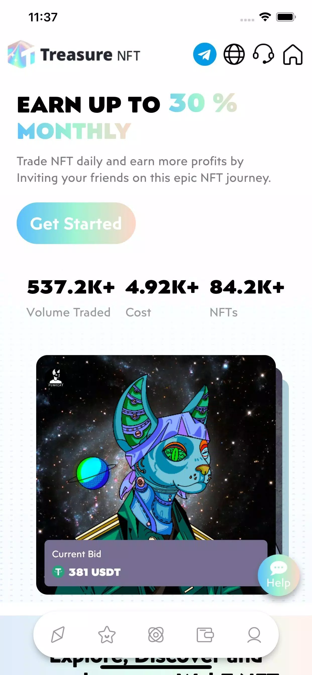 TreasureNFT應用截圖第0張