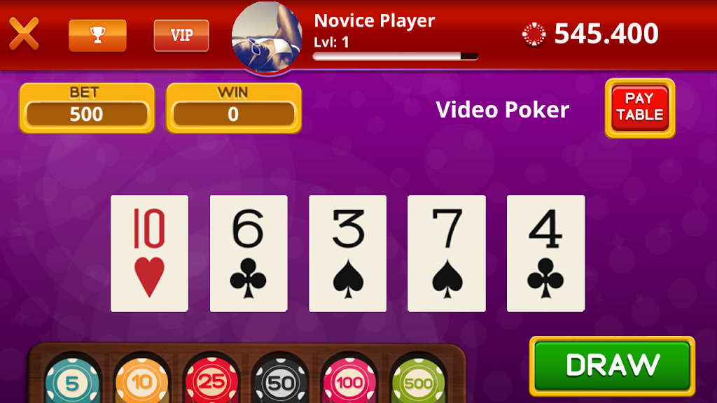 Casino Poker Blackjack Slots Captura de pantalla 0