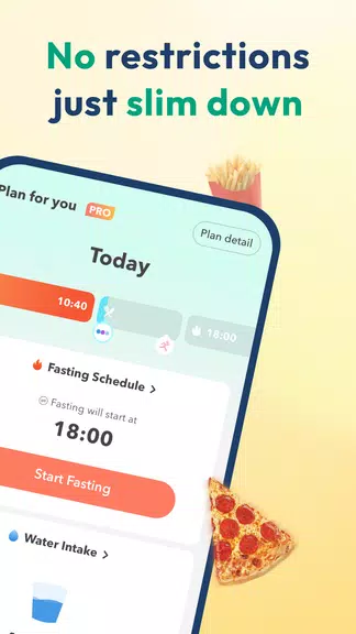 Litely: Fasting Plan & Tracker স্ক্রিনশট 1