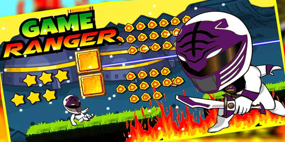 Superheroes Dino Rangers Dash Ảnh chụp màn hình 1