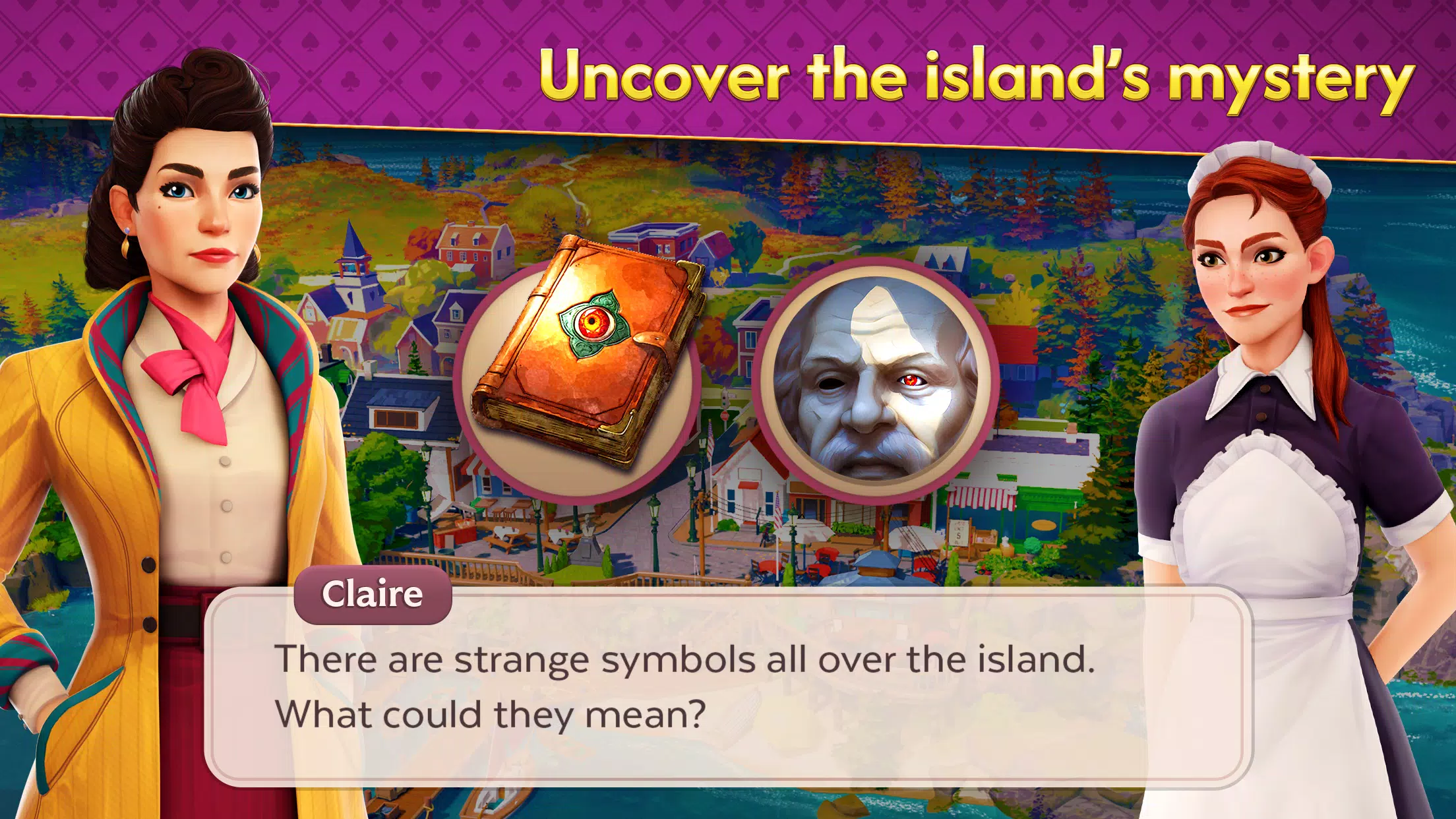 Claire's Chronicles: Solitaire স্ক্রিনশট 1