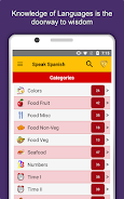 Speak Spanish : Learn Spanish Скриншот 1