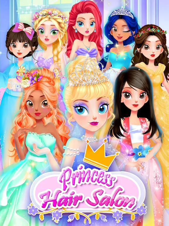 Princess Games: Makeup Games 스크린샷 0