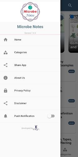 Microbe Notes Captura de pantalla 0