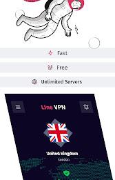 Line VPN Captura de tela 0