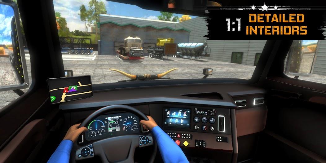 Truck Simulator USA Revolution Mod स्क्रीनशॉट 2