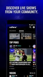 Caffeine: Live Streaming ภาพหน้าจอ 1