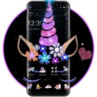 Night Star Unicorn Sparkling Theme